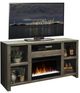 Legends Home Joshua Creek Barnwood 62" Fireplace Console-5