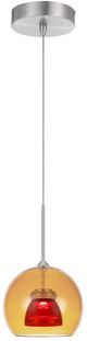 Cal® Lighting & Accessories Amber/Red Mini Pendant-0