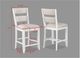 Crown Mark Wendy Gray/White Counter Chair-2