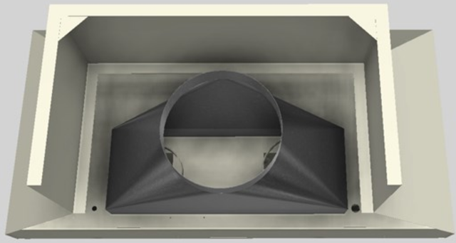 Vent-A-Hood® 48" Biscuit Wall Mounted Range Hood-2