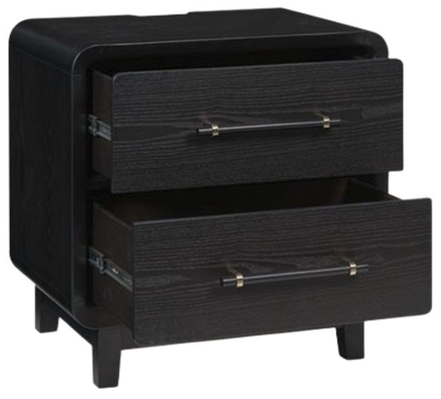 Signature Design by Ashley® Rylandyn Black Nightstand-2