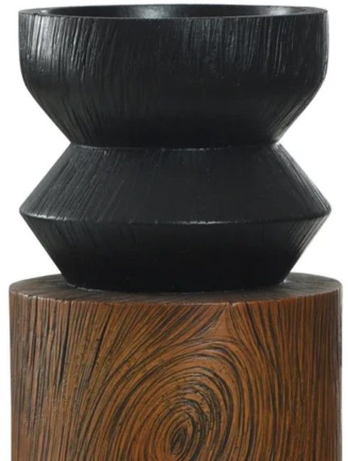 StyleCraft Brown/Sveltwood Black 15" Vase-1