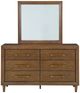 Signature Design by Ashley® Lyncott Brown Dresser and Mirror-2