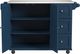 homestyles® Dolly Madison Blue Kitchen Cart-5