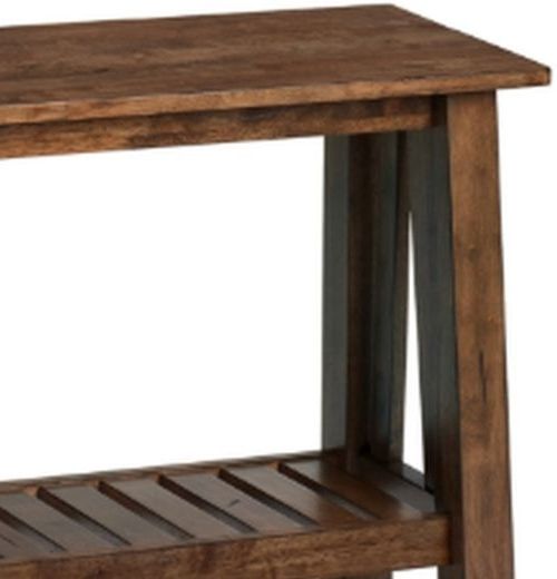 Winners Only® Carmel Brown Sofa Table-2