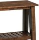 Winners Only® Carmel Brown Sofa Table-2