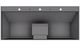 Vent-A-Hood® 54" Gunsmoke Insert Range Hood-2