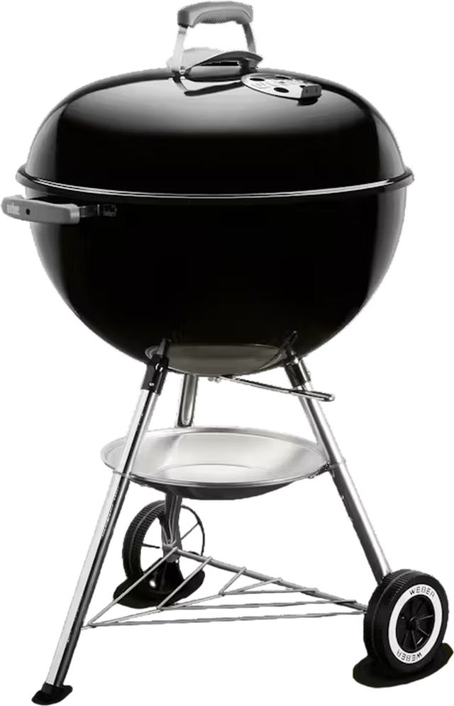 Weber® Original Kettle™ Series 23" Black Freestanding Charcoal Grill-2