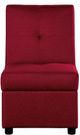 Mazin Furniture Denby Red Fabric Storage Ottoman/Chair-0