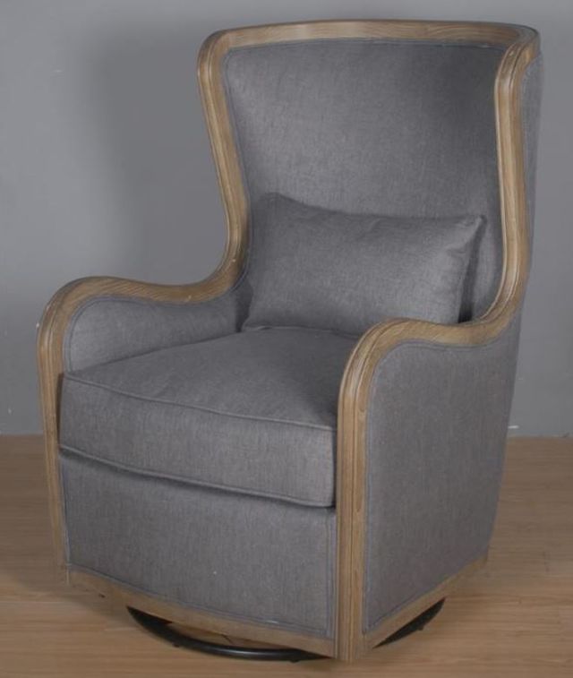 Nest Home Collections Ivy Night Owl Swivel Accent Chair-2
