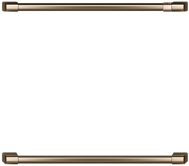 Café™ Brushed Bronze Double Wall Oven Handles-0