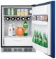 Summit® 24" 5.8 Cu. Ft. Cobalt Blue Built-In or Freestanding Under The Counter Refrigerator-3