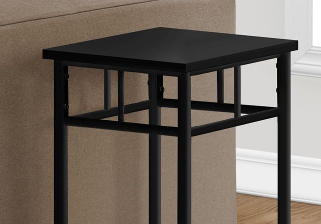 Monarch Specialties Inc. Black 28"H Side Table-1