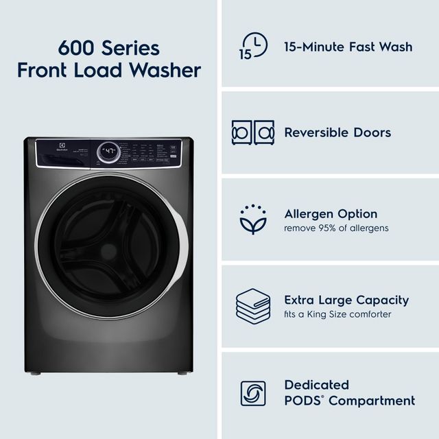 Electrolux 4.5 Cu. Ft. Titanium Front Load Washer-6