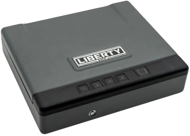 Liberty Safe HDV-150X Black Biometric Handgun Vault-0