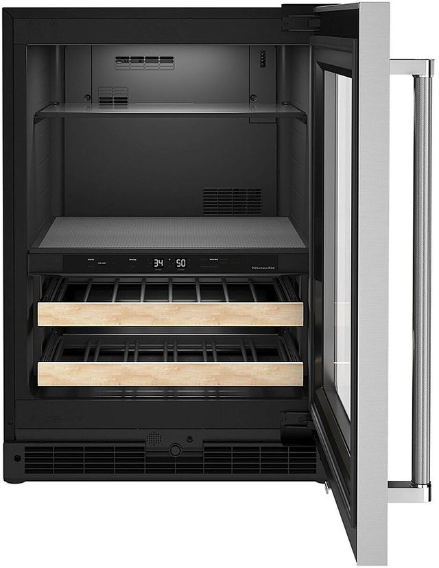 KitchenAid® 4.9 Cu. Ft. Stainless Steel Wine Cooler-1