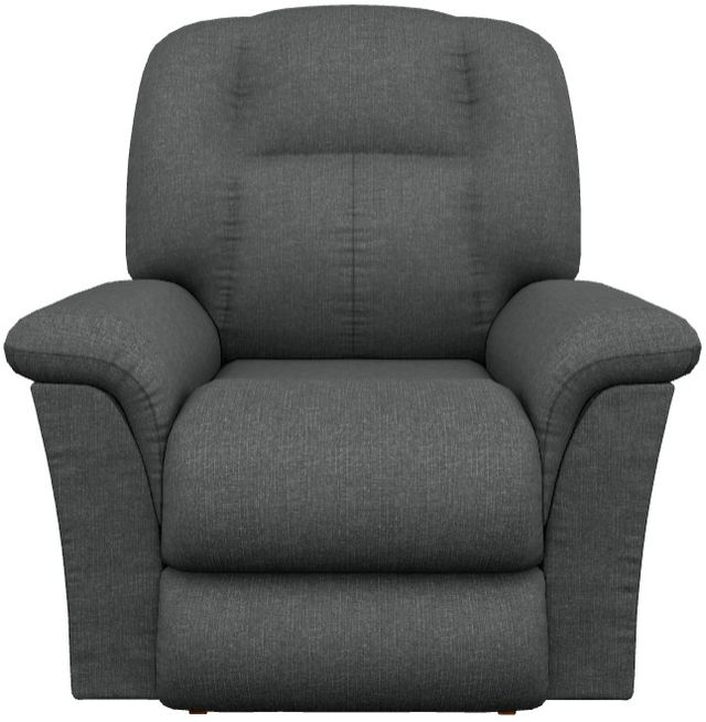La-Z-Boy® Jasper Slate Power Rocking Recliner with Headrest and Lumbar-1