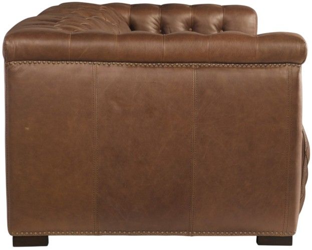 Hooker® Furniture SS Savion Saddlebag Lodge Leather Power Reclining Sofa with Power Headrest-3