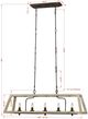 Forty West Landry Beige/Black Bar Light-1