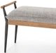 Magnolia Home by Joanna Gaines Danielle Black/Gray Bench-4