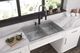 Elkay Crosstown® 3-Piece Polished Satin 33" x 22" x 6" 2-Hole Equal Double Bowl Dual Mount ADA Sink Set-3