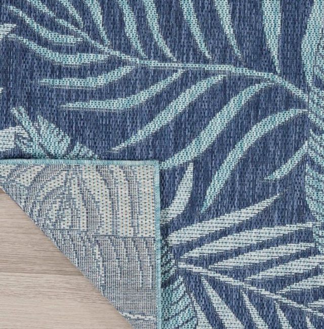 Nourison Home™ Garden Oasis Navy 5'x7' Style 1 Area Rug-3