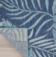 Nourison Home™ Garden Oasis Navy 5'x7' Style 1 Area Rug-3