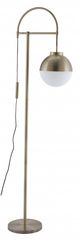 Zuo® Waterloo White/Brushed Bronze Floor Lamp-2