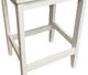 Million Dollar Rustic Beige/White Padded Stool-2