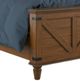 John Thomas Furniture® Farmhouse Chic Rustic Bourbon King Panel Bed-2