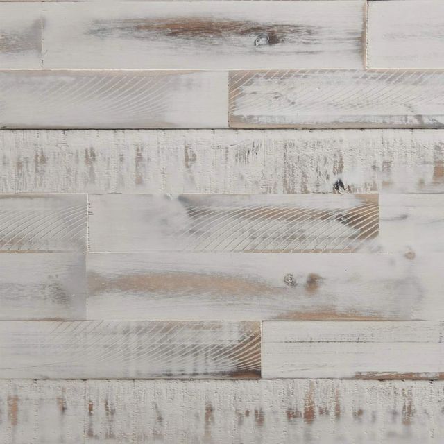 Intercon Modern Rustic Weathered White Dining Bench-2