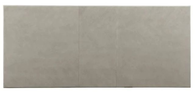 Hooker® Furniture Elixir Serene Gray Beige 80" Rectangular Dining Table with Champagne Silver Base-2