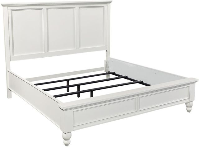 aspenhome® Cambridge White Queen Bed-1