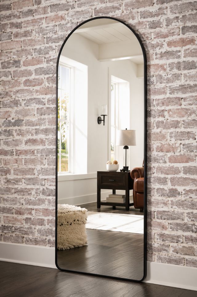 Signature Design by Ashley® Sethall Black Floor Mirror-2