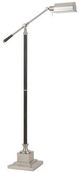 Cal® Lighting & Accessories Angelton Brushed Steel Floor Lamp-0
