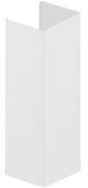ZLINE Smooth Bright White Wooden Chimney Extension-0