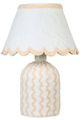 TOV Furniture Blum Peach Scalloped Table Lamp-0