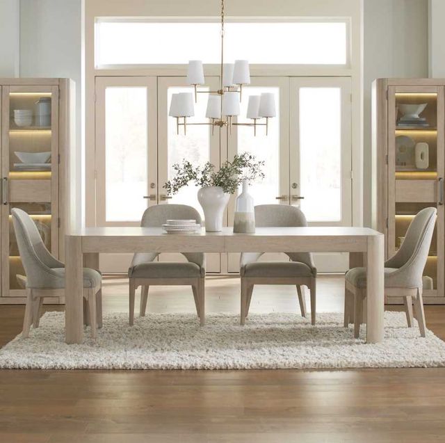 Liberty Furniture South Bend 5-Piece Cloud White/Gravel Rectangular Dining Set-3
