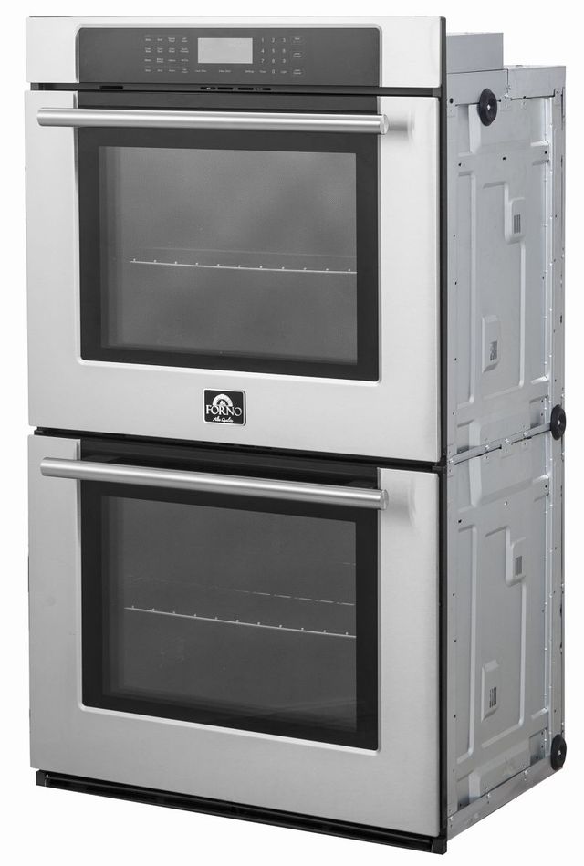 FORNO® 30" Stainless Steel Double Electric Wall Ovens-1