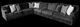 Voyage 4 Piece Sectional (Grey)-0