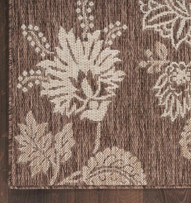 Nourison Home™ Garden Oasis Mocha 5'x7' Area Rug-2