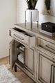 aspenhome® Zander Grey 57" Highboy Console-1