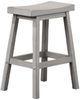 Winners Only® Carmel Gray Saddle Bar Stool-0