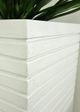 Le Present Stacks White 16" Horizontal Planter-3