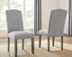 Steve Silver Co.® Emily 5-Piece Mossy Gray/White Marble Dining Set-2