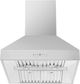 FORNO® Coppito 30" Stainless Steel Island Range Hood-0