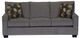 Dynasty Furniture Dark Gray Sofa-0