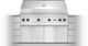 Kalamazoo™ Echo 5 4-Burner Stainless Steel Built-In Bulk Liquid Propane Grill-1