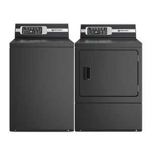 Speed Queen Matte Black Laundry Pair