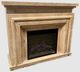 Million Dollar Rustic Native Pine Fireplace Console-0